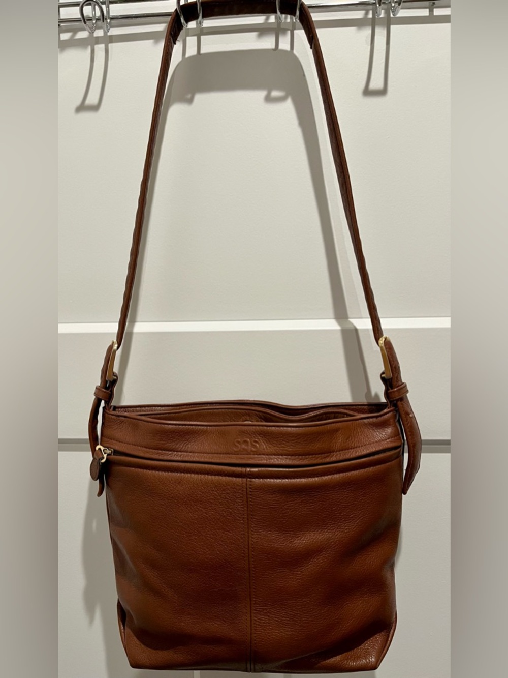 Vintage SAS Brown Leather Purse